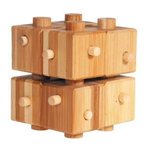 CASSE-TÊTE Fridolin - Casse-tête bambou Cube et bâton - FRIDO