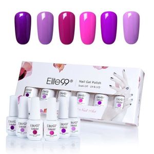 Vernis Semi Permanent Elite99 Vernis à Ongles Gel Uv Led Soakoff 6pcs Kit Manicure Pour Ongle