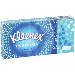 mouchoirs Kleenex® Professional (21270), 2 épaisseurs, blancs, boîtes  cubiques verticales de mouchoirs pour entreprises (90 mouchoirs/boîte, 36  boîtes/caisse, 3 240 mouchoirs/caisse);Cube de mouchoirs professionnel de  Kleenex pour entreprise (21270