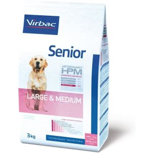 CROQUETTES Virbac Veterinary HPM Vet Dog Senior M-L Nourritur