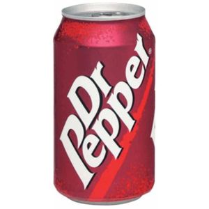 ASSORTIMENT SANS ALCOOL Dr Pepper 33cl (lot de 3 packs de 24 soit 72 canettes)