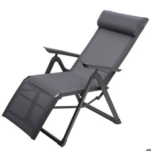 Chaise Longue Decima Hesperide Brun Achat Vente Chaise Longue