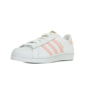 adidas superstar femme or et blanc