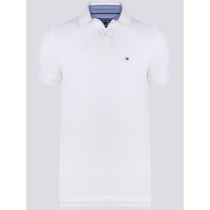 POLO Tommy Hilfiger Polo Homme Blanc Manche Courte 
