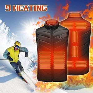 Toastiv Gilet Chauffant Veste Polaire Homme, Gilet Chauffant électrique  avec 3 Températures, 6 Zones de Chauffage, Veste Chauffante USB, Gilet  Chauffant pour les Sports de Plein Air (Sans Batterie) : : Mode