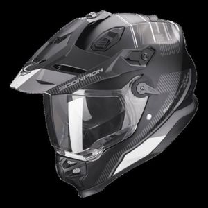 Stickers réfléchissants noirs pour casque moto Scorpion Exo 520 Air