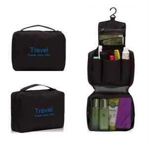 Trousse de Toilette Voyage Femme et Homme Sac /à Cosm/étiques Pliable Imperm/éable Multifonctions en Cuir PU Bojly Sac de Maquillage