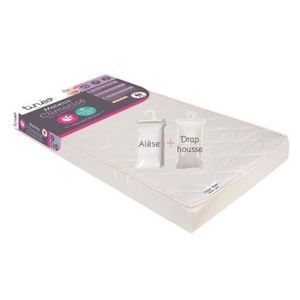 MATELAS BÉBÉ SHOT CASE - TINEO Matelas climatisé 60x120 cm + dr