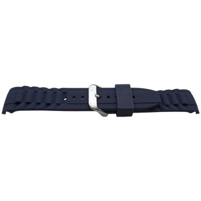 Bracelet De Montre En Silicone Noir 20mm - Marque OnWatch - Pour Montres Sportives - Neuf Sans étiquette