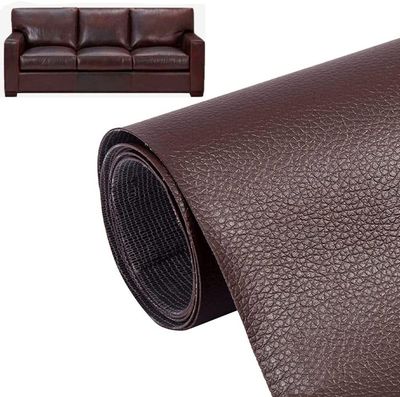 Patch Réparation Cuir 20x138cm - Autocollant Pour Canapé, Sièges Auto, Sacs En Simili Cuir