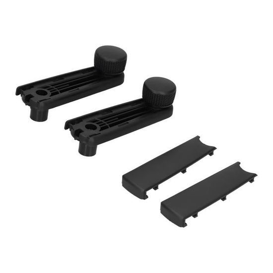 Manivelles De Vitre Voiture – Lot De 2 Poignées De Remplacement Noir ABS (référence OEM 1041708)