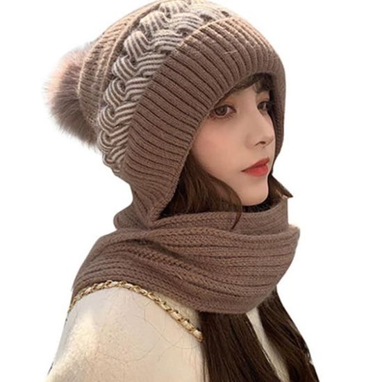 WELLDAY Bonnet Pour Homme Et Femme Avec Doublure En Polaire