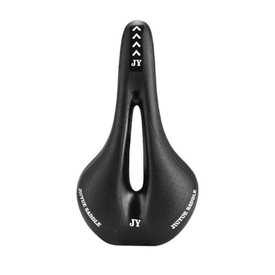 Selle De Vélo Confort Ultralégère - Cuir Microfibre Ergonomique - Pour VTT, Vélo De Route - Jaune