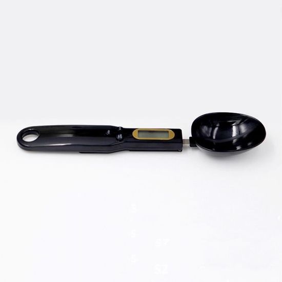 Cuillère Balance Numérique De Cuisine - Pèse De 1g à 800g - Écran LCD, Unités Convertibles (g/ml/tasse) - Pour Aliments Humains Et Animaux - 6