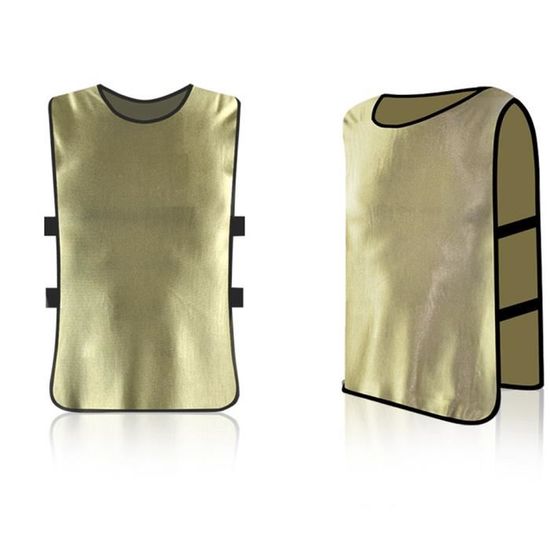 Gilet D'Entraînement Football FIBOGOUP - Pour Enfants Et Adultes | Respirant, Multi-Couleurs