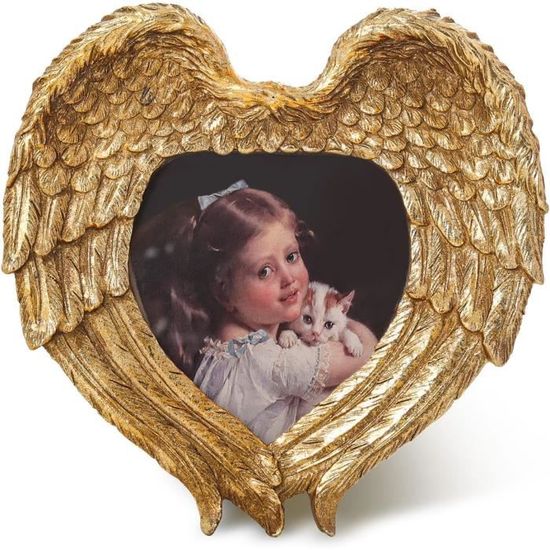 Cadre Photo En Forme De Coeur En Bois Isolé Sur Fond Blanc | Photo Premium