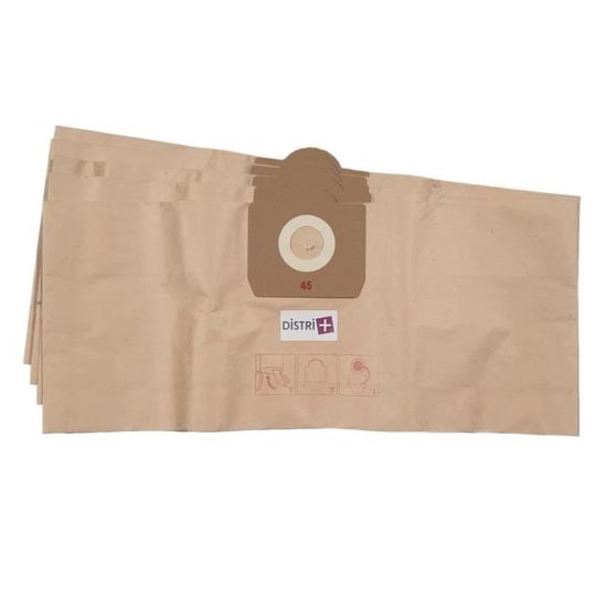 Sacs Aspirateur Compatibles Rowenta Vorace - Lot De 5 Sacs Papier