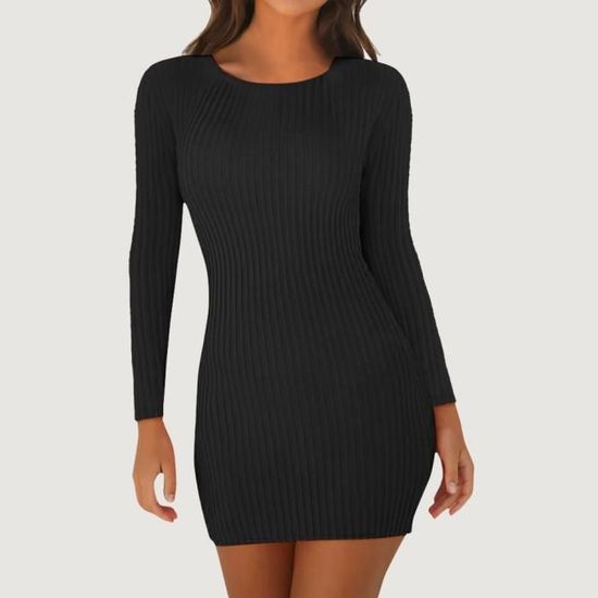 Robe femmes - Mini de soirée élégante et moulante Dress