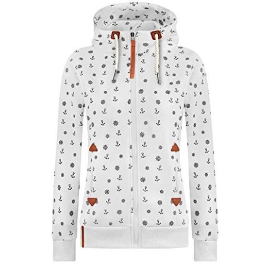 Sweat à Capuche Long Femme - Surdimensionné, Doublé Polaire, Fermeture éclair - Confort Et Style