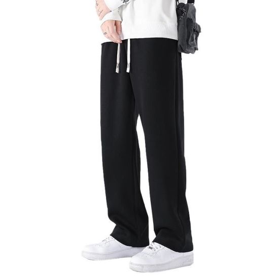 Pantalon Jogging Homme Baggy - Coupe Large élastique, Stretch - Pour Sport, Yoga, Quotidien - Grande Taille Disponible