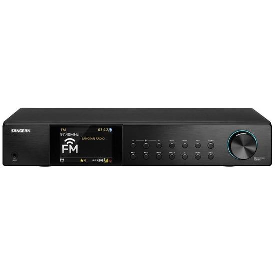 Adaptateur Radio Internet DAB+ FM WiFi Bluetooth - Avec écran Couleur, Télécommande - Pour Recevoir Des Milliers De Stations - 8
