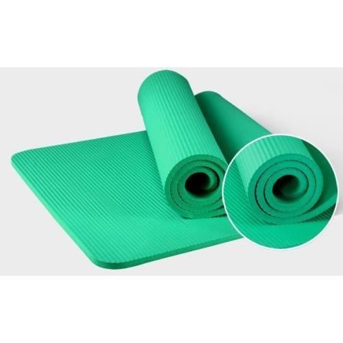 Tapis de yoga portable Tapis de protection en mousse pour tapis de yoga (vert)