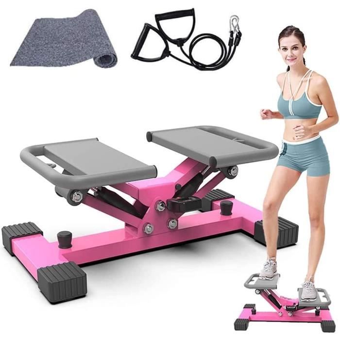 STEPPER Mini Stepper Fitness Silent Stepper D'appartement Portable Twister Stepper avec Power Ropes Perte de Poids pour l'497