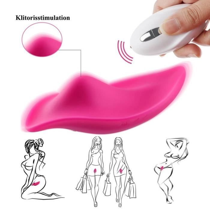 télécommande sans fil vibrant culotte vibrateur adulte jouets sexuels pour femmes Couple calme clitoridien stimulateur - Type Pink