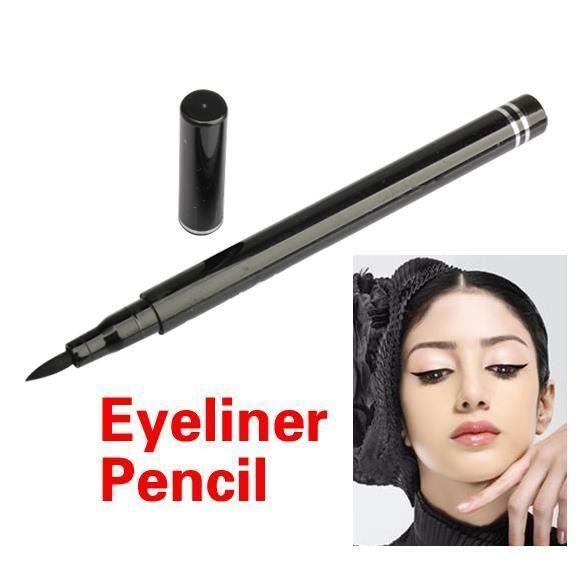Waterproof Liquid Makeup Eye Liner Crayon Eyeliner Pen Cosmetic Noir