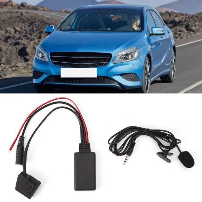 18Pin Bluetooth Aux Câble Adaptateur Voiture Microphone Adapté Pour Mercedes Benz Comand 2.0 W211 W208 -NIM