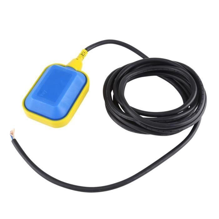 LLA® 1pc Type de Câble Interrupteur à Flotteur Capteur de Contrôleur de Niveau d'eau(Câble 3,7M) En Stock