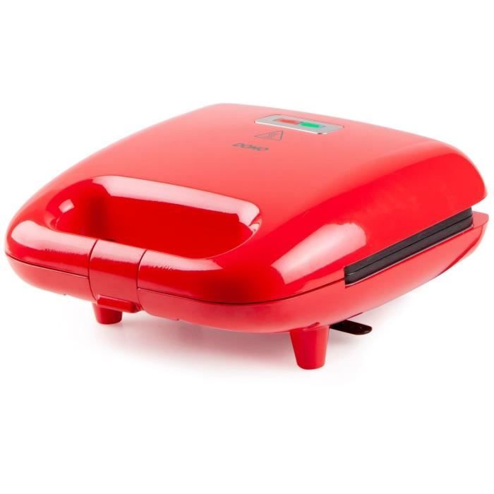 DOMO - DO9242W - Appareil à croque monsieur - 5 en 1 - 5 jeux de plaques anti-adhésives interchangeables - 750W