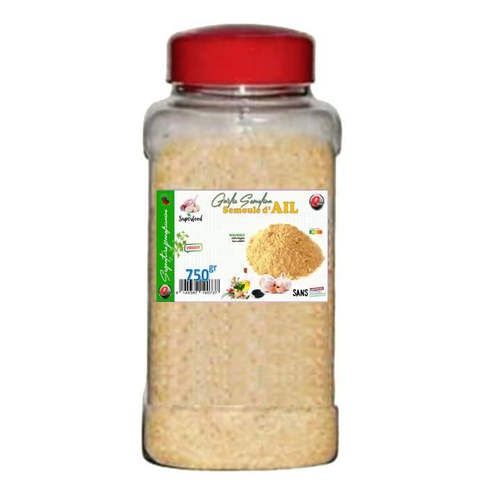 Ail semoule - pot PET 750gr - Sélection panafricaine