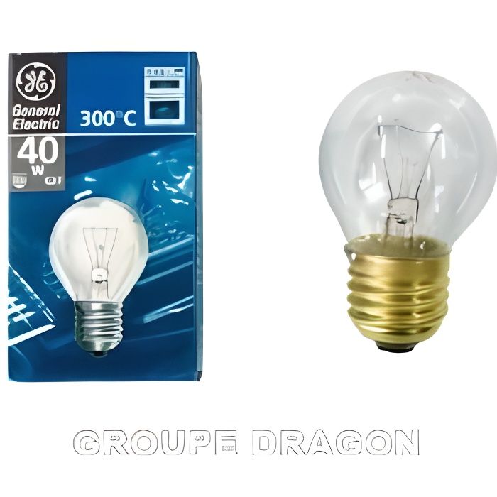 AMPOULE 40W POUR FOUR FAURE