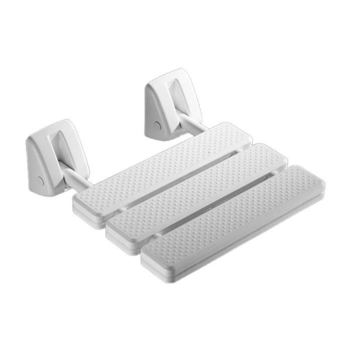 Siège de douche de la salle de bain,Tabouret toilette - blanc