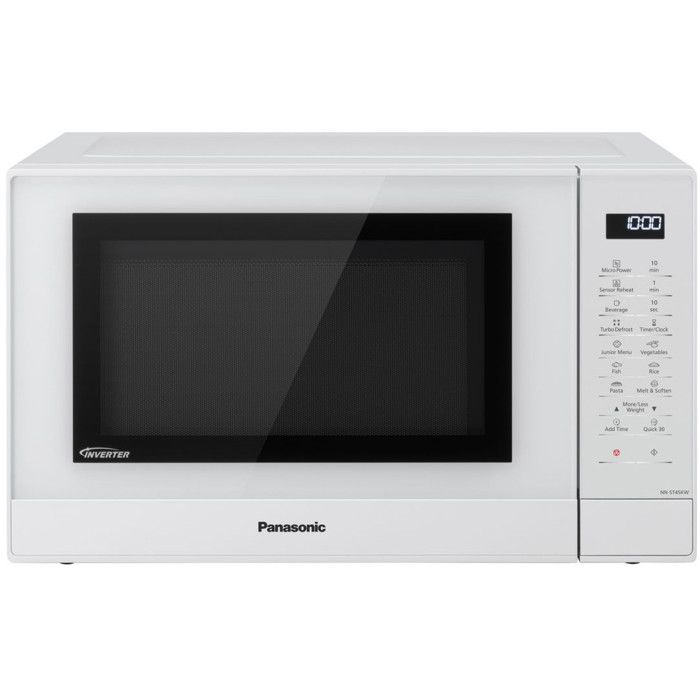 PANASONIC Four Micro-Ondes solo NN-ST45KWEPG 32 Litres, Technologie Inverter, Puissance Micro-Ondes 1000 W, Plateau tournant 34 cm,