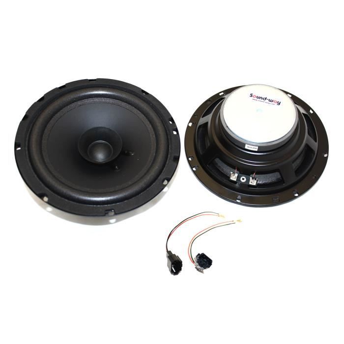 Haut-parleurs enceintes bicone 16,5 cm - 120 watts pour Citroen