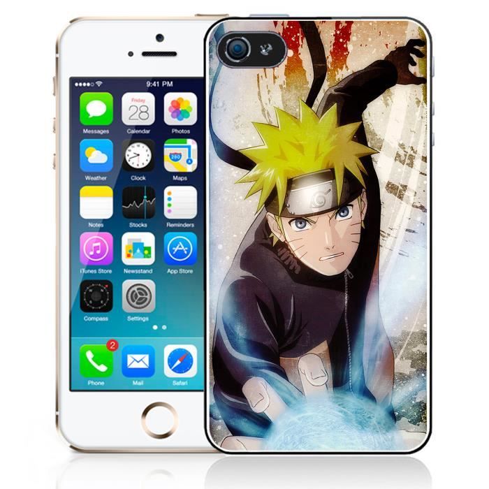 Coque pour iPhone 5C - Naruto Shippuden. Accessoire téléphone