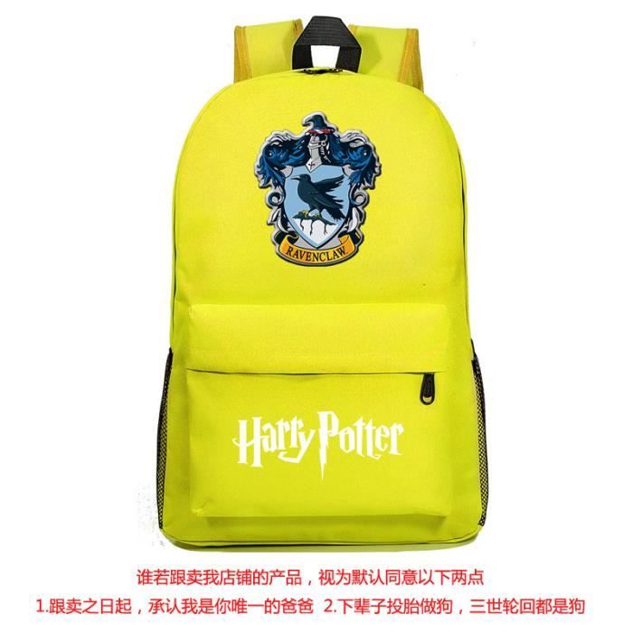 MOBIGARLAN Sac à Dos - Sac d'École cartable étudiant Harry Potter imprimé pour enfant adolescent-B50