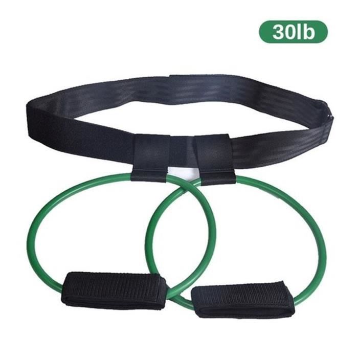 Bandes de Résistance Elastiques Fitness Exercice Yoga Pilâtes Musculation musculaire jambes Fesses VERT 30lb