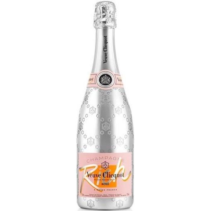 6x Veuve clicquot Rich Rosé - Champagne