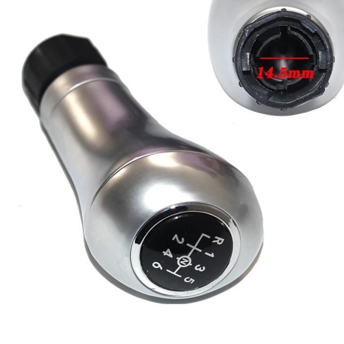 14.5 MM R On top -Levier de changement de vitesse manuel chromé, 14.5 MM, pour Mercedes Benz C-E-GLK W202 W203 W204 C180K C200 E260