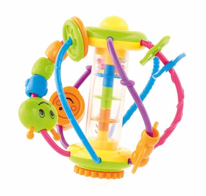 Jouet dactivité - Bieco - Balle de motocross 3 en 1 - Multicolore - 6 mois - 185 g