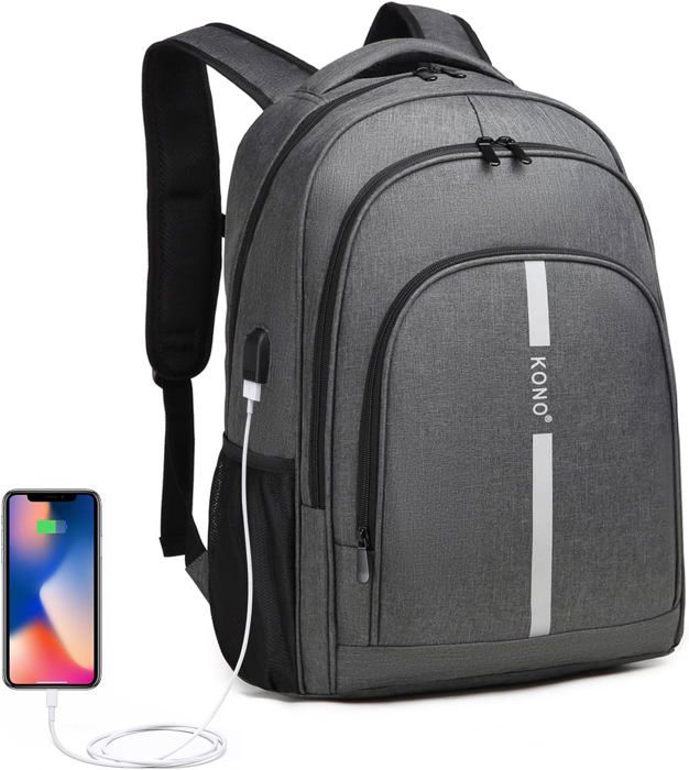 Sac de Voyage 31x17x49cm Grand Sac à Dos pour Ordinateur Portable