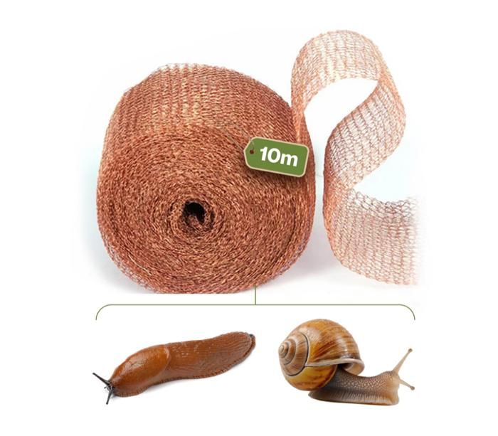 Filet Cuivre Anti-Limaces Et Escargots - 6m X 12.7cm, Protection Jardin, Inoffensif Pour Animaux