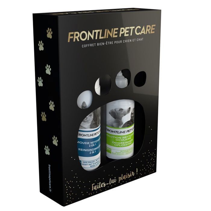 Comparer les prix de Frontline Petcare - Mousse Nettoyante & Solution Oculaire pour Chiens et Chats : Hygiène Douce et Pratique