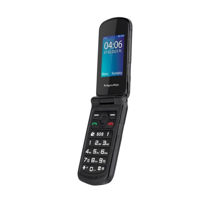 Smartphone - KRUGER-MATZ - IRON 5 Flip - Flip - Double SIM - 4G LTE