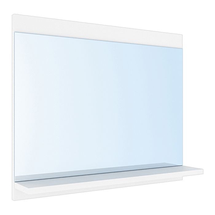 Miroir pour salle de bains Krildihana 60 x 50 x 12 cm blanc