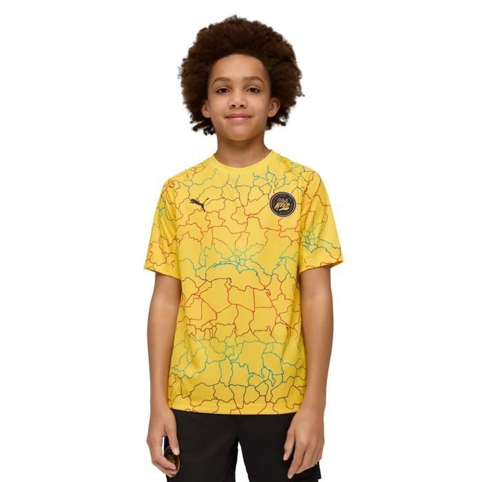 T-shirt enfant OM Africa - yellow