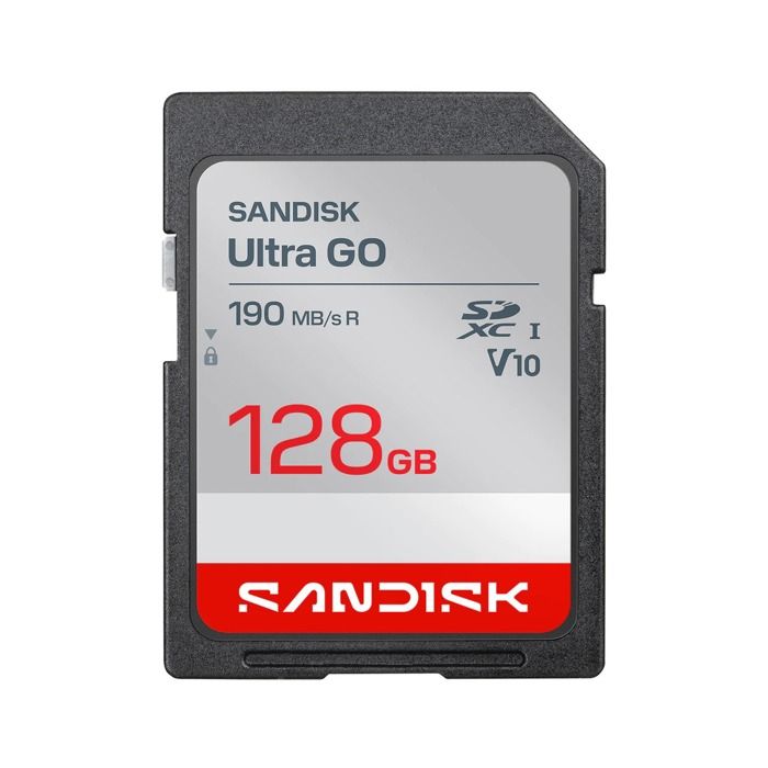 Carte mémoire Sandisk Ultra GO SDXC UHS I 190 MB/ U3 V10